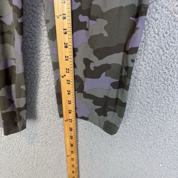 Lululemon Keep Moving Pants Womens 8 Green Camo High-Rise 7/8 Stretch - Picture 4 of 9